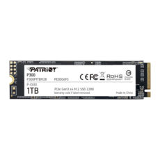  SSD M.2  1 Tb Patriot P300 NVMe SM 3D TLC 2100/1625MB/s P300P1TBM28 