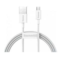  USB 2.0 Micro - 1.0  Baseus CAMYS-02 Superior Series Fast Charging Data Cable 2A White