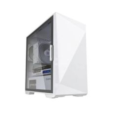  Zalman Z1 Iceberg,  , 2xUSB3.0, 1xUSB2.0, 3x120mm Black fans, TG Side Panel, mATX, White