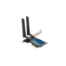   PCI-E Fenvi FV-AC1200, PCI-E x1, WiFi 802.11ac/a/b/g/n Dual Band 2.4Ghz-300Mbps/5Ghz-867Mbps (1200Mbps), Bluetooth 4.2, 2 