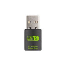   USB Fenvi WD-4510AC (RTL8821CU), USB 2.0, WiFi 5 802.11/ac/a/b/g/n Two Band 5Ghz-433Mbps; 2.4Ghz-150Mbps (600Mbps), Bluetooth 4.2 (19724)