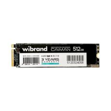  SSD M.2 512 Gb Wibrand Caiman 512GB NVMe 2280 PCIe 3.0 3D NAND (WIM.2SSD/CA512GB)