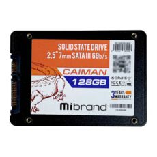  SSD SATA III 128 Gb 2.5" Wibrand Caiman 7 mm (WI2.5SSD/CA128GB) Bulk