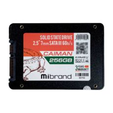  SSD SATA III 256 Gb 2.5" Wibrand Caiman 7mm (WI2.5SSD/CA256GB) Bulk