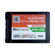  SSD SATA III 240 Gb 2.5" Wibrand Spider 7mm Bulk (WI2.5SSD/SP240GB)