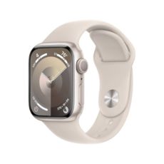  Apple Watch Series 9 GPS 41mm Starlight Aluminium with Starlight Sport Band M/L MR8U3