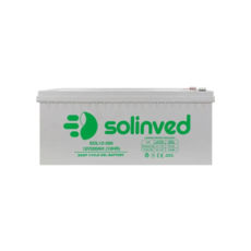   SOLINVED  200-12 GEL 12V 200 Ah (522 x 240 x 224), 60.3 kg Grey Q1/48