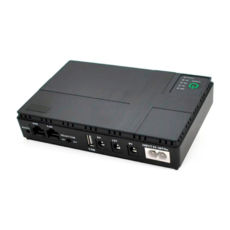   / DC1018P, 18W, Output: USB-5V, DC-5V/9V/12V, POE-15/24V, 1/2A, Li-ion 10400mAh, 16010532, 385 , Black, BOX