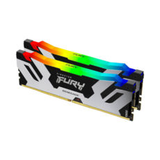  ' DDR5 2x32 GB 6400MHz Kingston FURY Renegade Silver RGB DDR5-6400 64GB (2x32GB) CL32-39-39 1.4V XMP (KF564C32RSAK2-64)