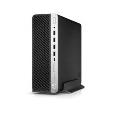   HP EliteDesk 705 G4 SFF AM4 AMD Ryzen Ryzen 5 2400GE  3.8 GHz  4MB 4  8  / 8 GB DDR4 (4 SLOTS) / 256 GB SSD 2.5" / AMD B350 / AMD Radeon Vega11 / VGA / Display Port 2 . / Type-C / USB2.0/3.0 / LAN / Windows 10 Pro / Small Form Factor ..