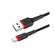  USB 2.0 Type-C - 1.0 Colorway  (PVC - red head) 2.4 1  CW-CBUC064-BK