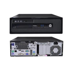   HP ProDesk 400 G1 SFF LGA1150 Intel Core i5-4570  3.60 GHz  6MB 4  4  / 8 GB DDR3 (2 SLOTS) / 256 GB SSD 2.5" / Intel H81 / Intel HD Graphics 4600 / VGA / DVI / PS/2 / USB2.0/3.0 / LAN 1 / / Windows 7/10 Pro / Small Form Factor ..