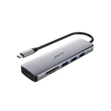 - Type-C FrimeCom 6--1 USB3.0*3,HDMI (4K/30Hz), SD, TF (UC-602)