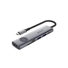 - Type-C FrimeCom 7--1 USB3.0*3+HDMI (4K/60Hz), Type-C(DATA), TF/SD(3.0), PD (UC-721)