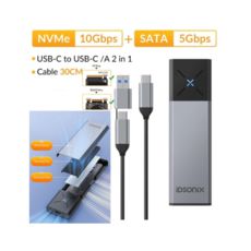   M.2 NVME NGFF SSD USB 3.0 + Type-C iDsonix +  + 