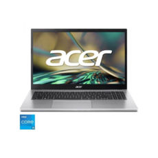  15" Acer Aspire 3 A315-59-50PE (NX.K6SEX.00S) Pure Silver; 15.6" FullHD 1920x1080 IPS 60Hz , Intel Core i5-1235U (2P+8/12T*1.3-4.4GHz), RAM 16GB DDR4, SSD 512GB, Intel Iris Xe Graphics 80EUs, 3xUSB 3.2,  DOS, 1.7kg